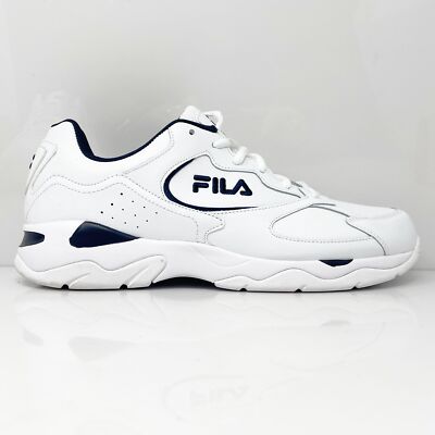 Fila Mens Tri Runner 1CM00882-125 White Casual Shoes Sneakers Size