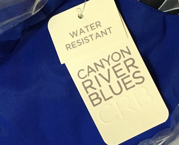 NUEVO Abrigo de invierno con capucha forrado de vellón azul resistente al agua Canyon River Blues para niños 5 Foto 3 de 3