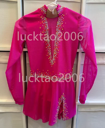 customized new style Figure skating Ice Skating Dress Gymnastics Costume 88184