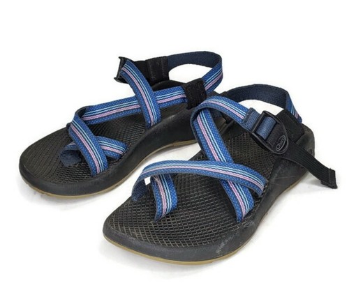 Chacos Womens Sandals Blue Purple Walking Hiking Vibram Sole Size 6 | eBay