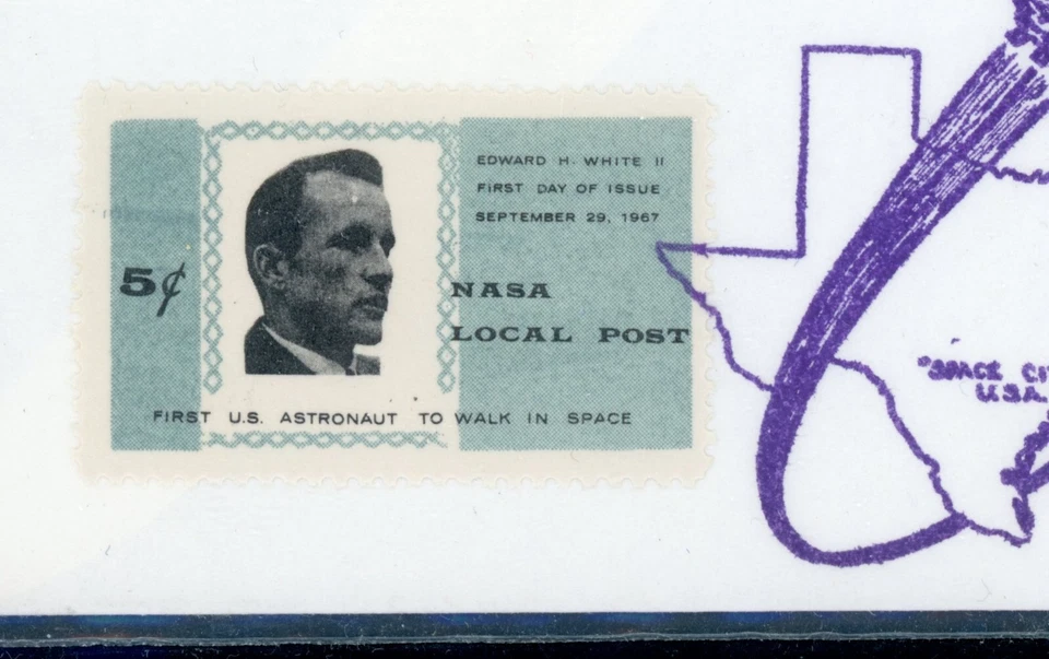 SPACE COVER USA: NASA LOCAL POST ON UNOFICIAL FDC HOUSTON, TC CANCELS SCARCE - Image 2 of 3