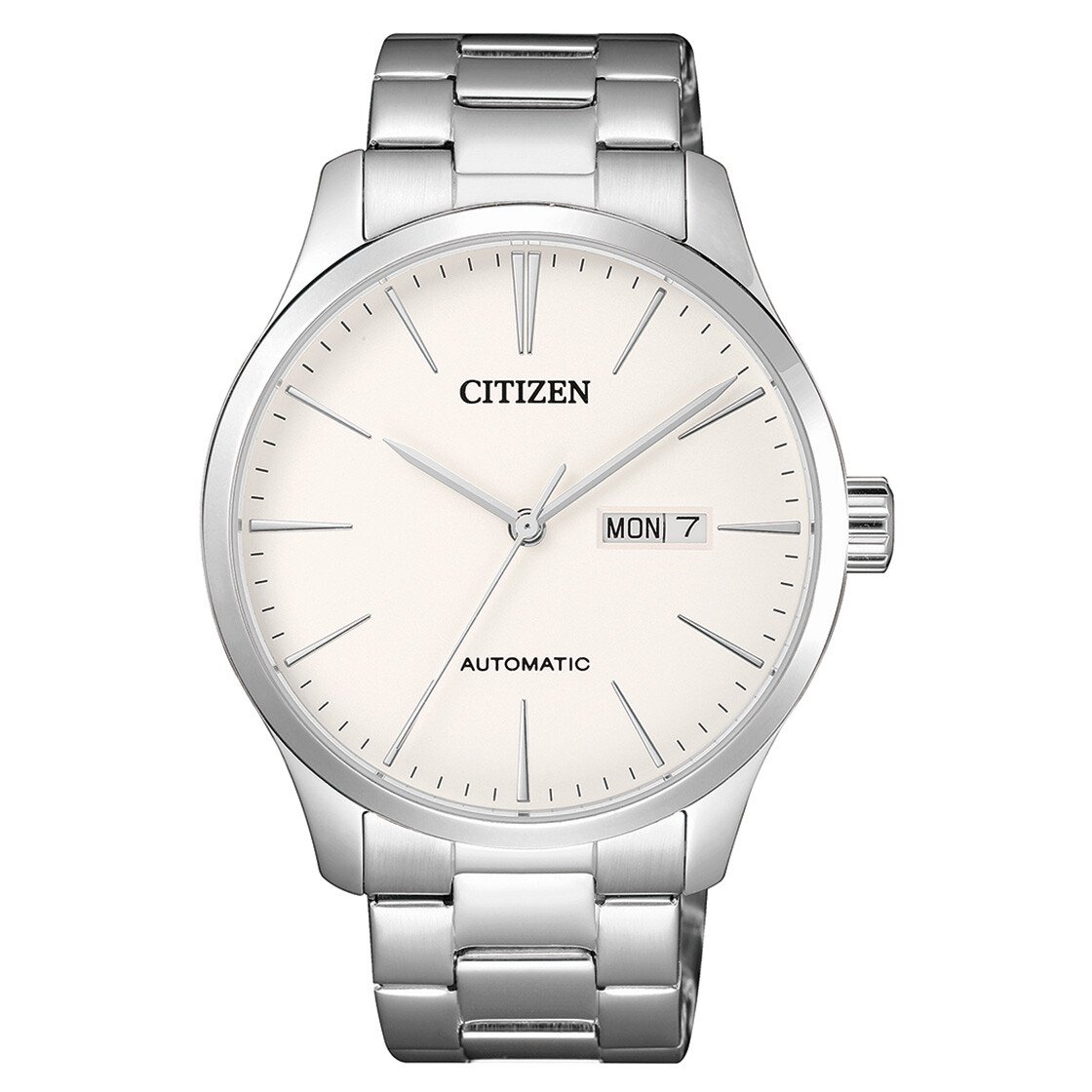 Citizen Nh8350-83a White Dial Stainless Steel Automatic Mens Watch