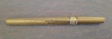 VTG Max Factor Hollywood Gold Tone Metal Liner Pencil Makeup Tube Only