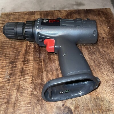 Performance Power grau tragbar 14,4 V 700 U/min 10 mm schlüsselloses Bohrfutter Akkuschrauber