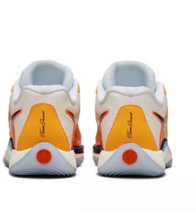 Size 12 Nike KD 17 Sunrise Basketball Shoes Men's Orange