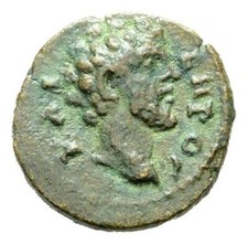 MGS ANTIKE PISIDIA SELGE Lucius Verus Bronze 21mm ss