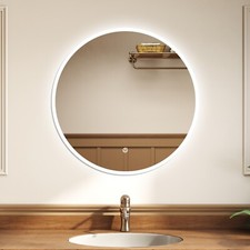 Specchio da bagno LED intelligente con dimmerabile e disappannamento