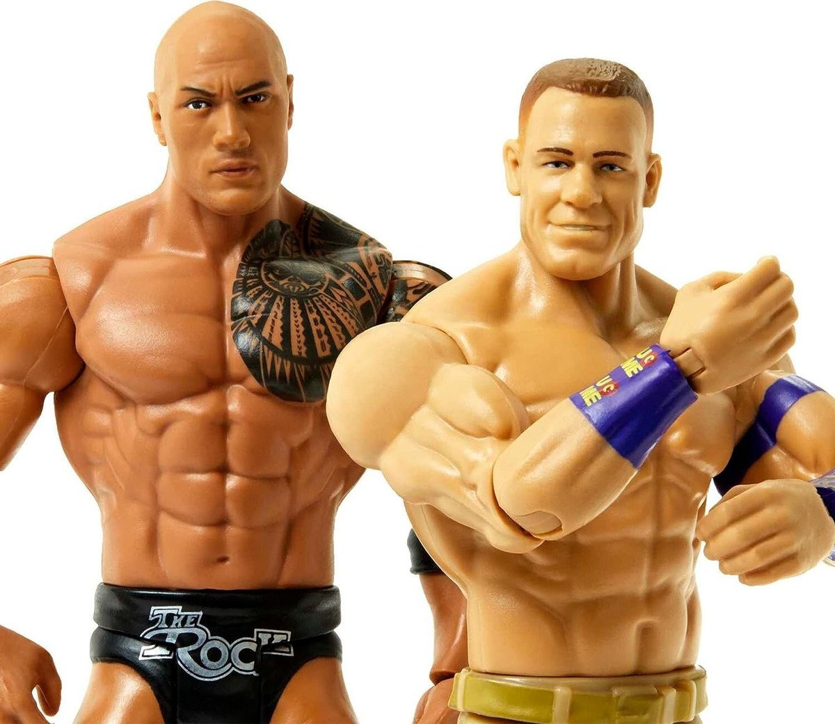 WWE The Rock vs John Cena Championship Showdown 2-Pack Action
