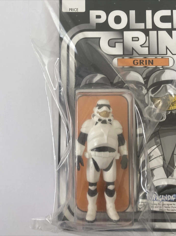 RON ENGLISH Police Grin HipHop Trooper NYCC 全新带盒 100 LE 签名 限量漫画 Con — 第 3/4 张图片