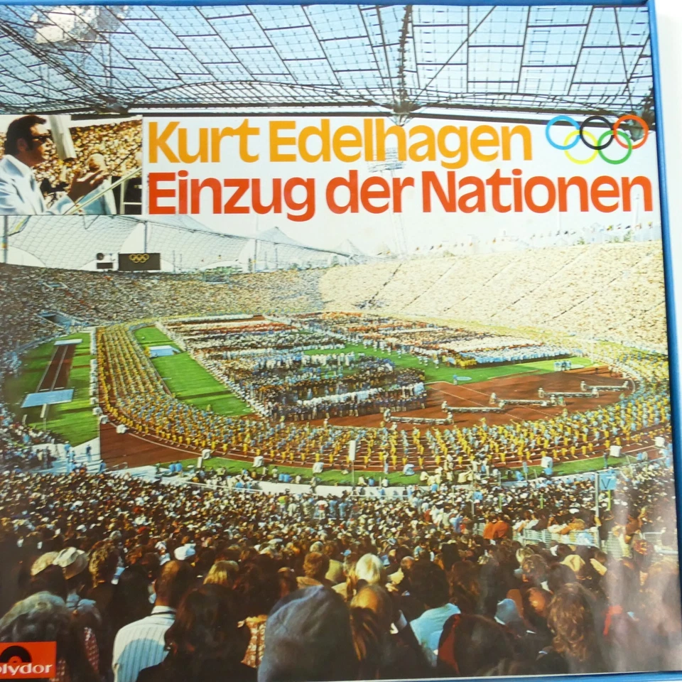 Kurt Edelhagen Einzug der Nationen 1974 Polydor Records 2638020 LP-7591 - Bild 2 von 4
