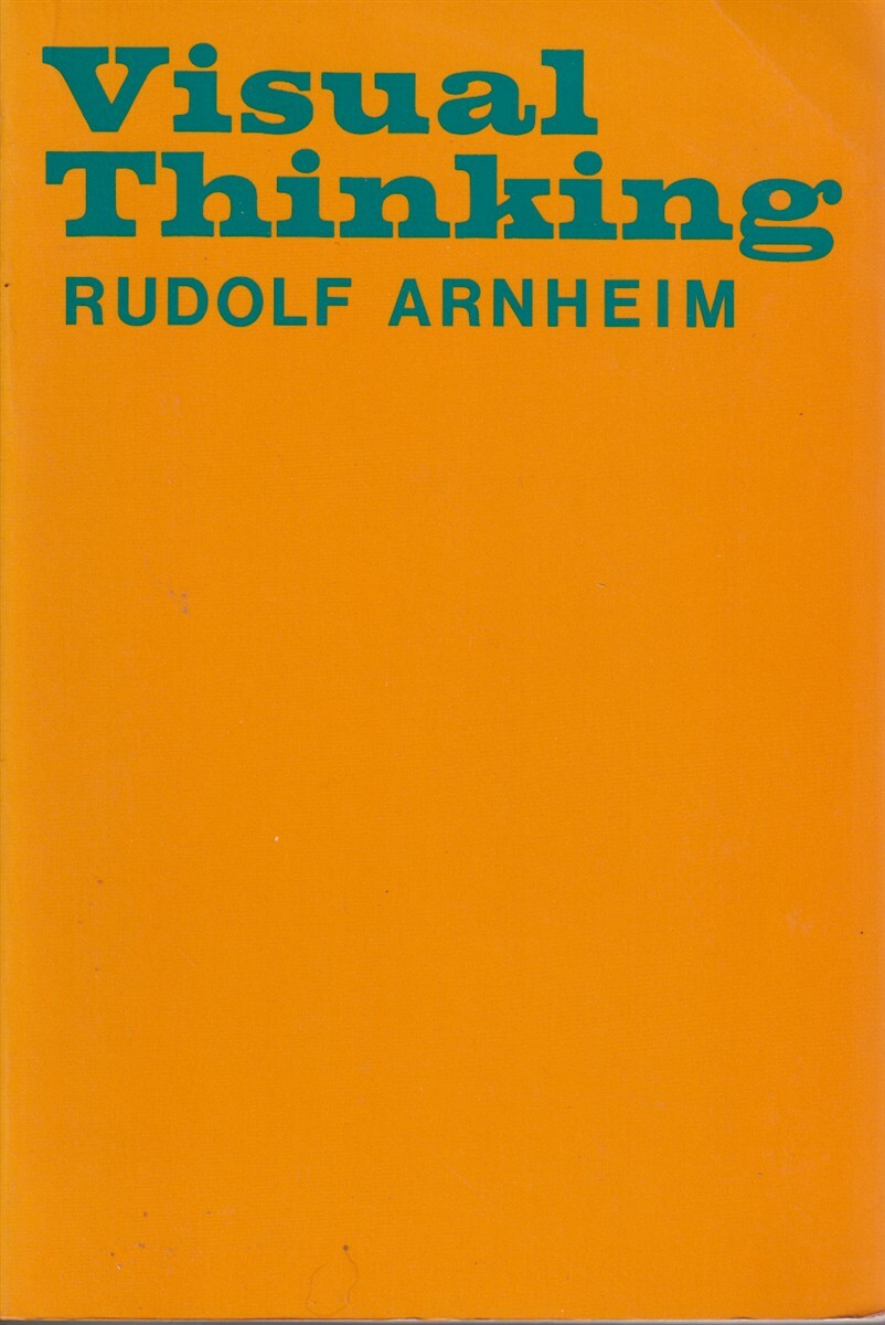 Visual Thinking By Arnheim, Rudolf | eBay