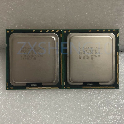 Processador central do servidor de intel xeon l5640 2.26ghz 12mb 5.86