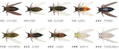 Leurre Flottant Jackson Namazemi Cicada SMN - Imitation Insecte, Neuf