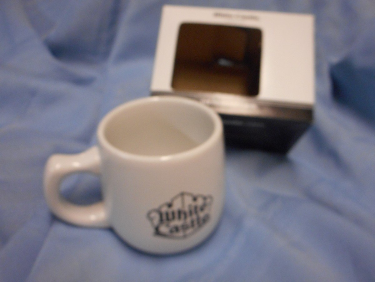 WHITE CASTLE Coffee CUP MUG 95 YEARS Anniversary LIMITED EDITION | eBay
