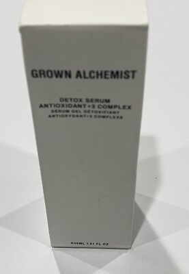 Grown Alchemist Detox Serum Antioxidant +3 Complex | 30ml 1oz | NEW