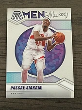 2020-21 Mosaic Men of Mastery Pascal Siakam #10 Toronto Raptors 