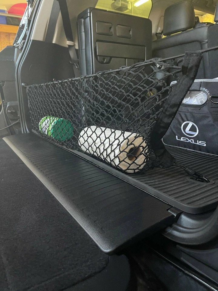 Rear Trunk Envelope Style Mesh Organizer Cargo Net for LEXUS LX570 2008-2021 New - Image 4 of 4