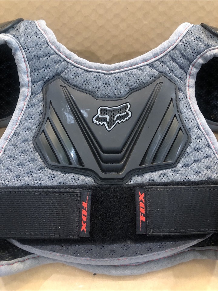 FOX RACING PW1 SHOULDER CHEST PROTECTOR YOUTH BOYS GIRLS SIZE M/L