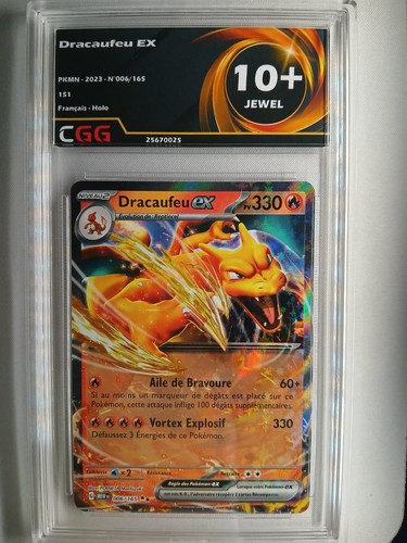 AM10 Choisissez votre carte Pokemon Dracaufeu Francais Japonais GRADED CGG - 第 31/71 張圖片