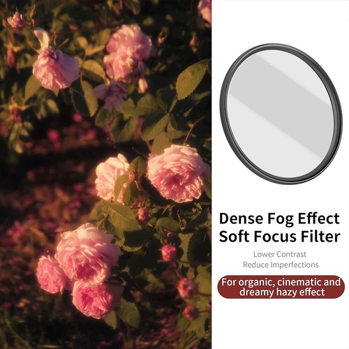 Glare-Reducing Portable Glowing Misty Soft Focus Filter for Canon Nikon Fujiflim - Picture 4 of 19