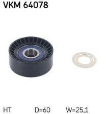 Original SKF Spannrolle Keilrippenriemen VKM 64078 für Mazda