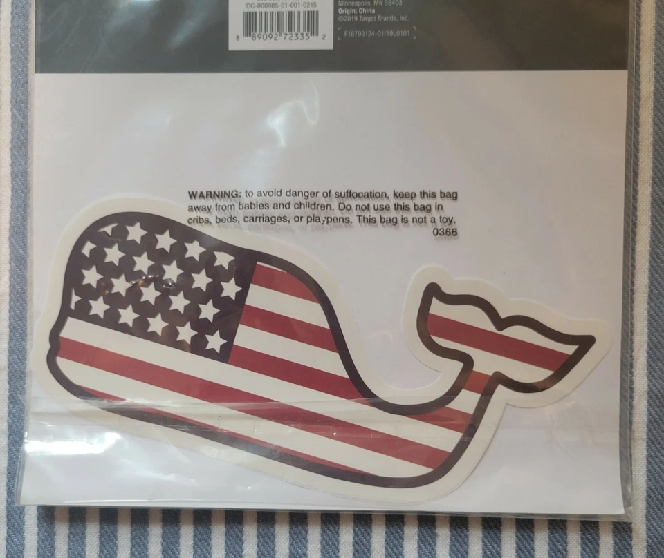 Vineyard Vines × Target - Set of Four Stickers - New & Discontinued - Image 2 of 2
