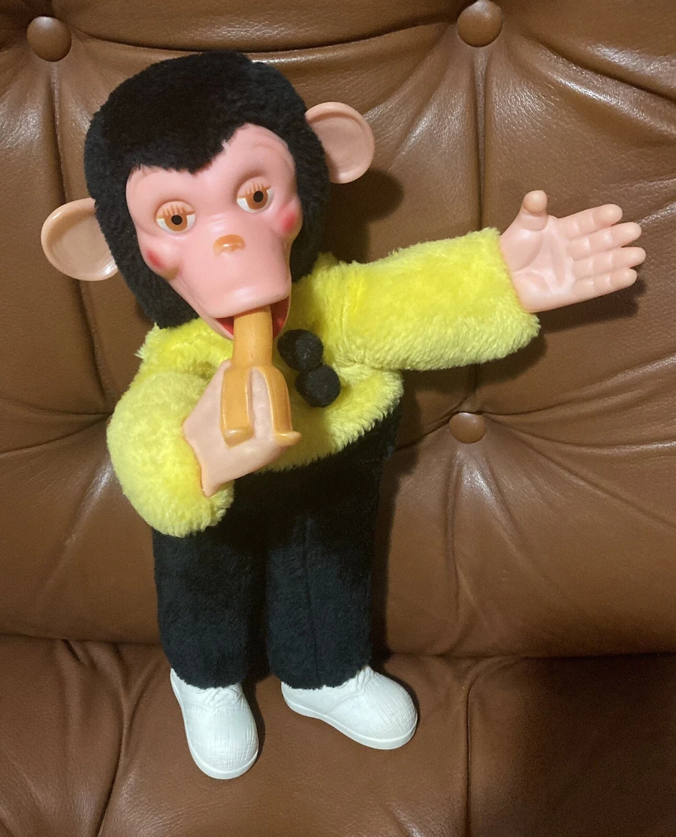 1960s Mr. Zippy 15 Howdy Doody Monkey Rubber Face Ears Hands