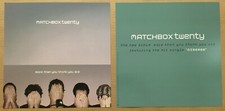 Rob Thomas MATCHBOX 20 Rare SET of 2 DOUBLE SIDED PROMO POSTER FLAT for 2002 CD