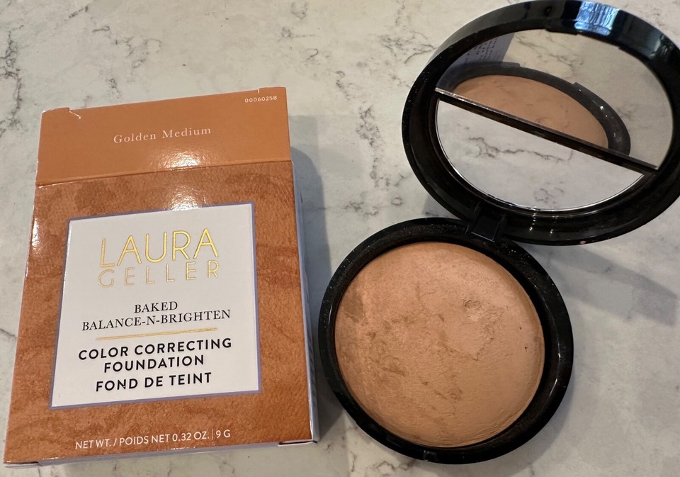 Laura Geller Baked Balance-n-Brighten Color Correcting Foundation 3 ...
