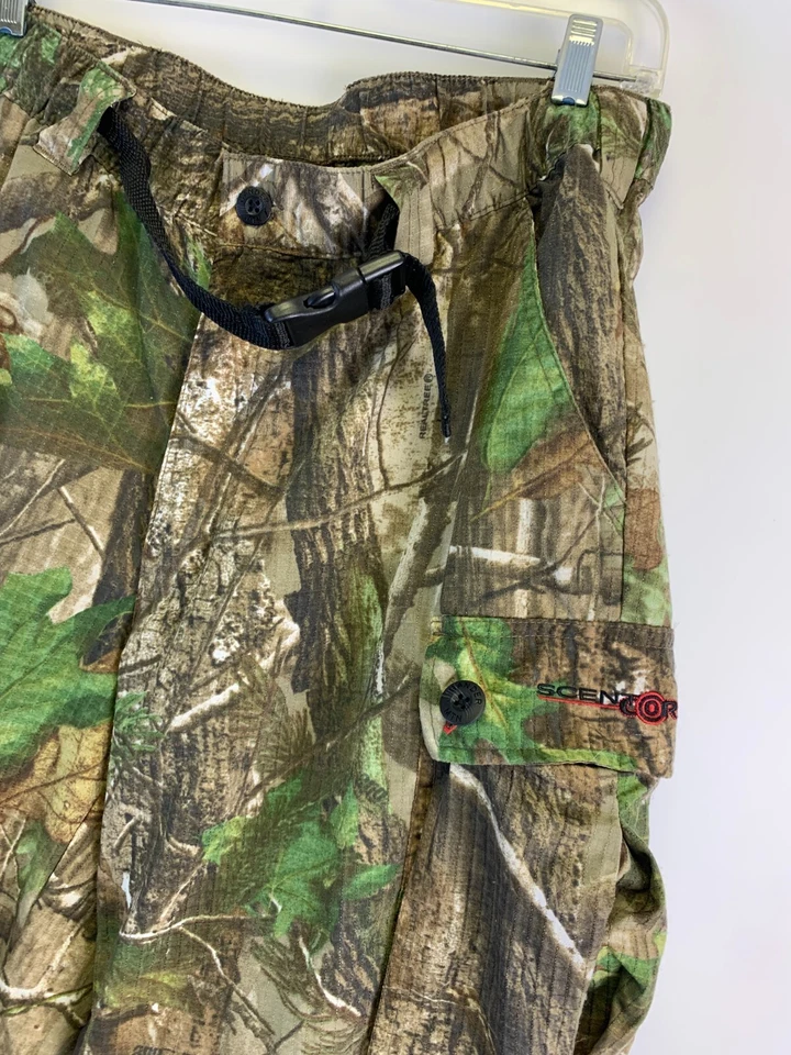 Pantalones cortos convertibles de nailon camuflados Gander Mountain Scentcore para hombre grandes Foto 2 de 4