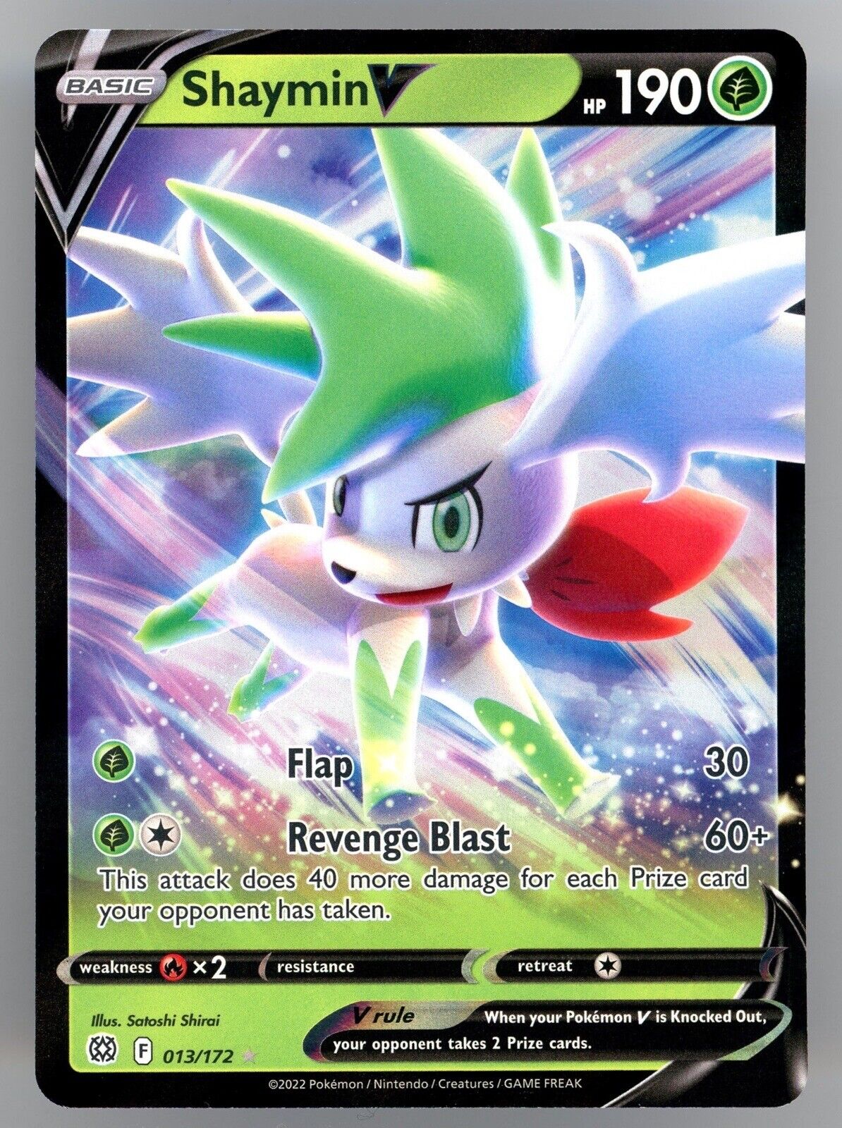 POKÉMON TCG - Shaymin V Ultra Rare - 013/172 – Hero Stash