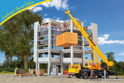 Kibri 12503 Spur H0 - LIEBHERR Mobilkran LTM 1050/3, gelb NEU und OVP