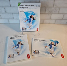 Adobe Photoshop Elements 8 Macintosh Software Disc w Serial Number Install Key