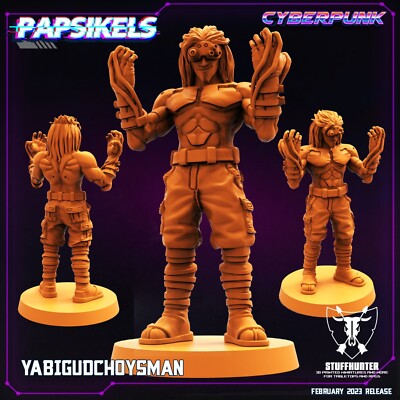 Yabigudchoysman  - Papsikels - Cyberpunk  Sci-Fi 28-32mm