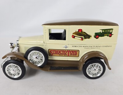 Ford Model A Panel Delivery Structo Toys Limited Edition Coin Bank w key 1:25 (C