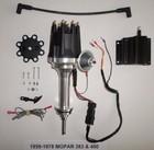 small cap BIG BLOCK MOPAR 1959-78 383 400 PRO SERIES HEI Distributor +Black Coil