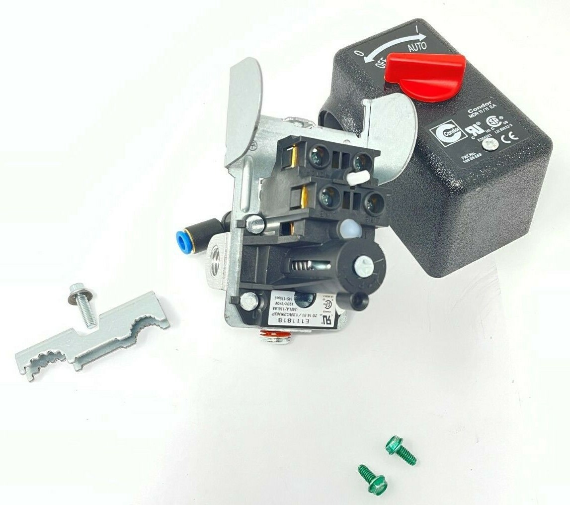 E111818 COLEMAN SANBORN PRESSURE SWITCH 4 PORT UNLOADER 145 ON-175