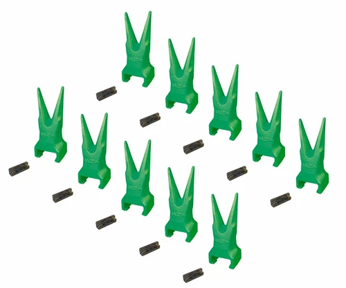 10 - &amp;amp;#039;fits Esco Super V&amp;amp;#039; Mini Excavator Twin Tiger Rock Bucket Teeth - V13TVY
