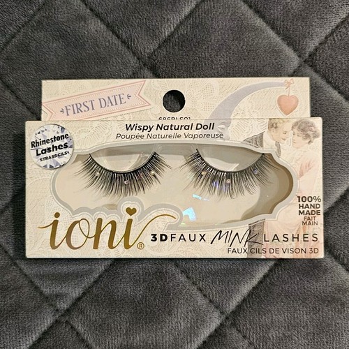 Ioni 686BLSO1 3D Faux Mink Rhinestone Lashes Collection - Love Story - Picture 1 of 2
