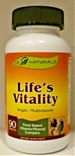 LIFE'S VITALITY (VEGAN/MULTIVITAMIN) X 90 TABLETS
