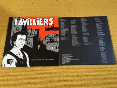 LP - Bernard Lavilliers Tout est permis rien n'est possible LP OIS Lyriks