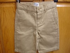 NWT BOY'S THE CHILDREN'S PLACE SLIM SHORTS-SIZE 7 SLIM-BEIGE