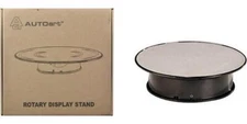 Rotary Display Turn Table 8 Inches Silver Top 1/43, 1/64, 1/32, 1/24 by Autoart