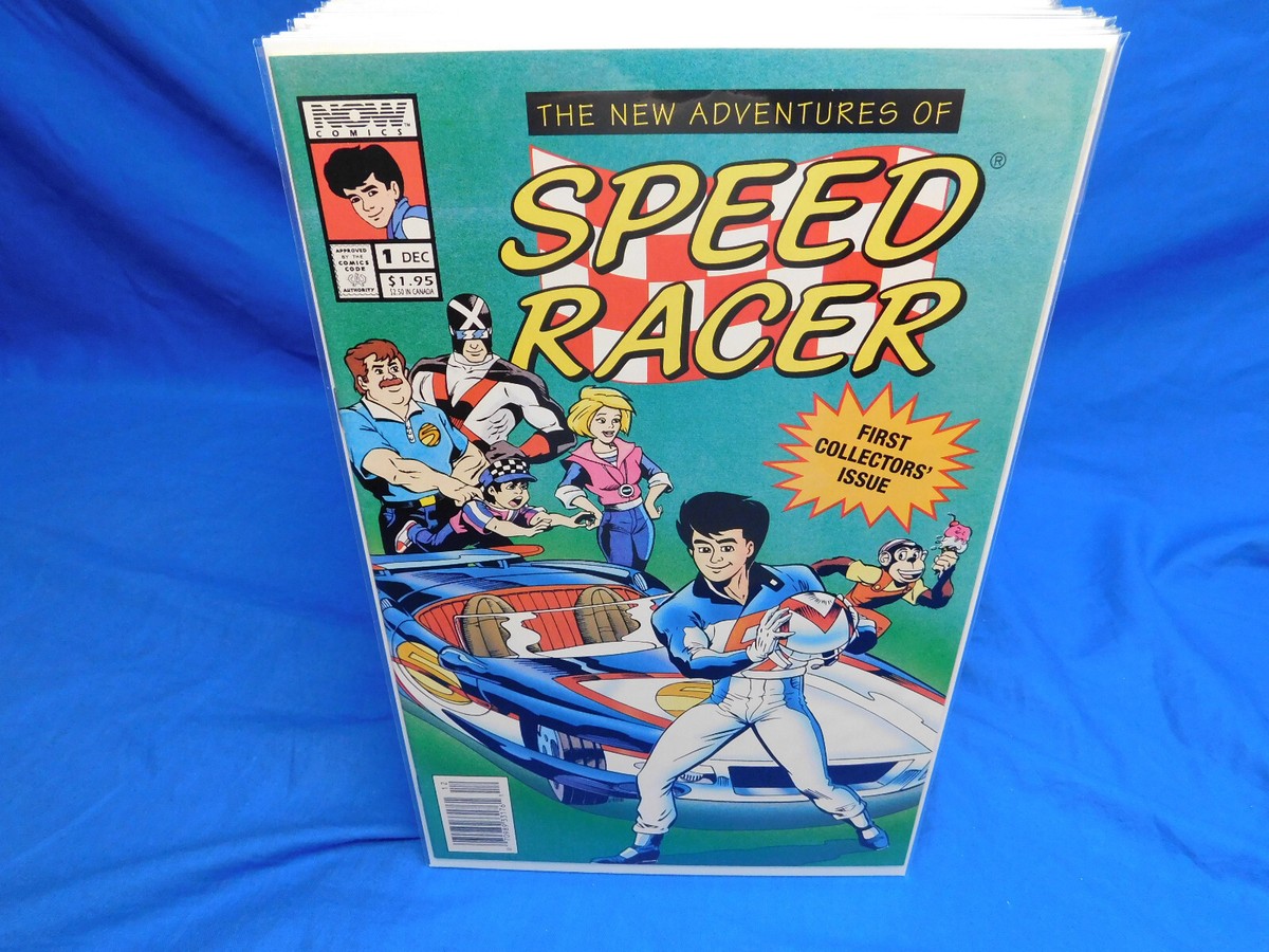 New Adventures of Speed Racer #1 1993 VF/NM Newsstand UPC