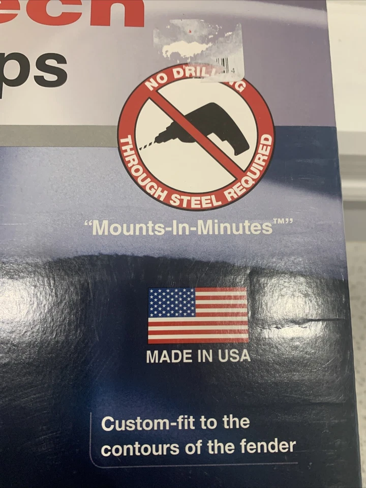 WeatherTech No-Drill MudFlaps - 120059 - Black 2010-2017 Chevy Equinox Foto 4 de 4