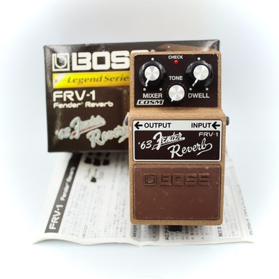 BOSS FRV-1 '63 Fender Reverb With Original Box Guitar Effect