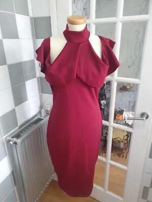 Burgundy Missguided High Neck Womens Missguided Burgundy High Neck