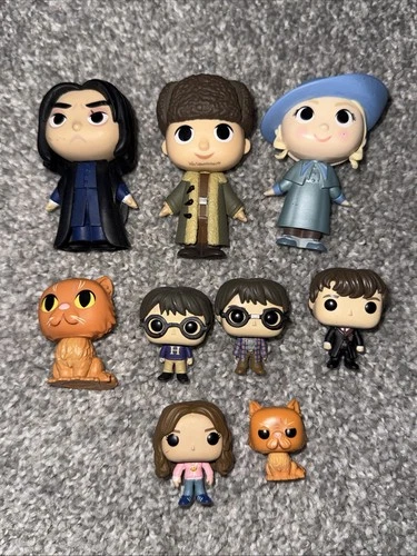 Funko Vinyl Harry Potter Figure Lot Mystery Mini & Pops Snape Hermione RARE