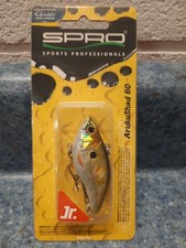 Spro Aruku Shad Jr Model SAS60 Vintage OG Round Eye 3/8oz 60mm Roland Martin 