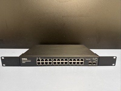 Dell PowerConnect 2824 Managed 24 Port 100-240Vac 60Hz Read